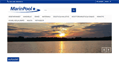 Desktop Screenshot of marinpool.fi